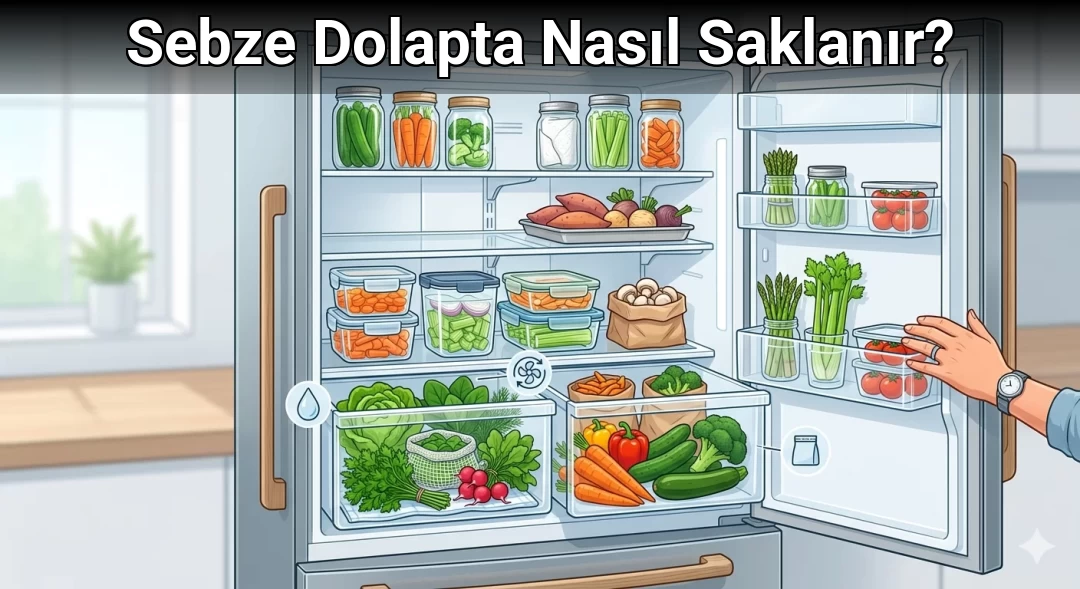 Sebze Dolapta Nasıl Saklanır?